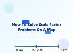 Solving Map Scale Factor Word Problems